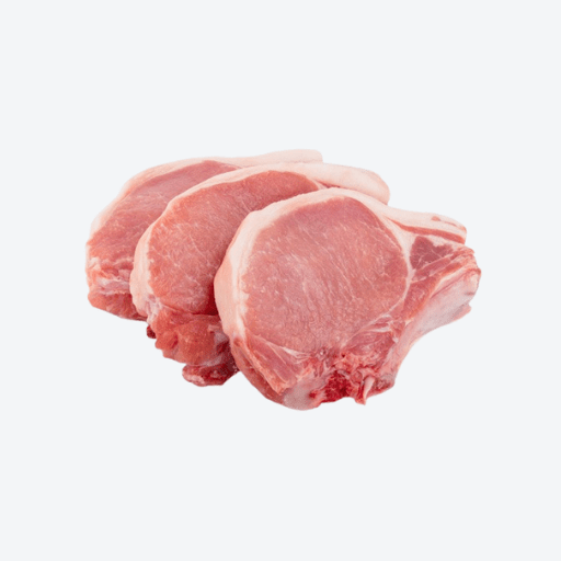 Pork Cutlet Rind OFF Northern Rivers Portion Cut RANDOM SIZE