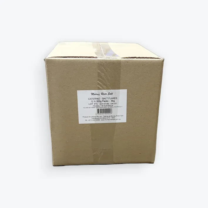 6kg Murray River Pink Salt Flakes Food Service Box 