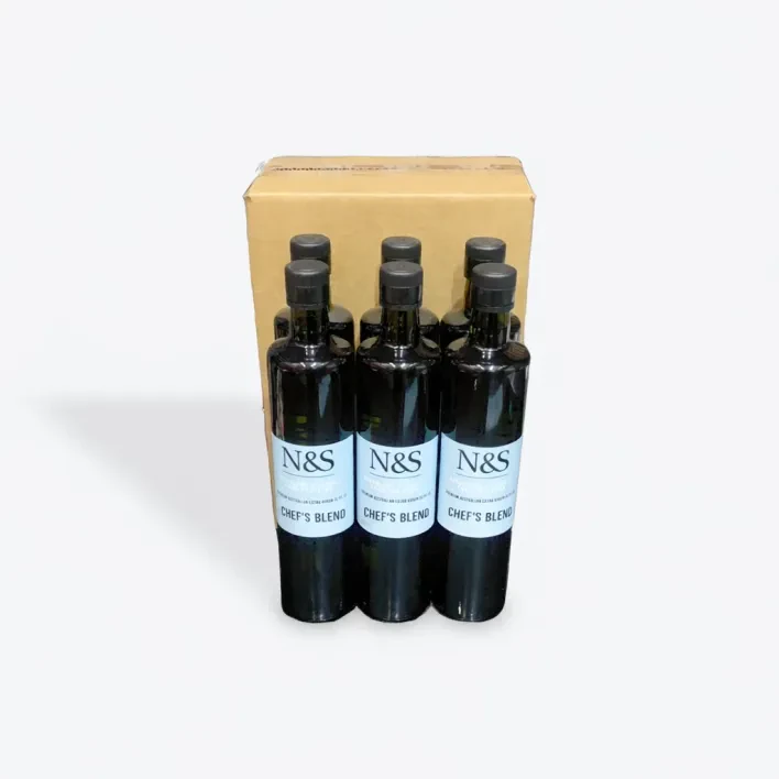 750ml Box of Six N&S Chefs Blend Virgin Olive Oil