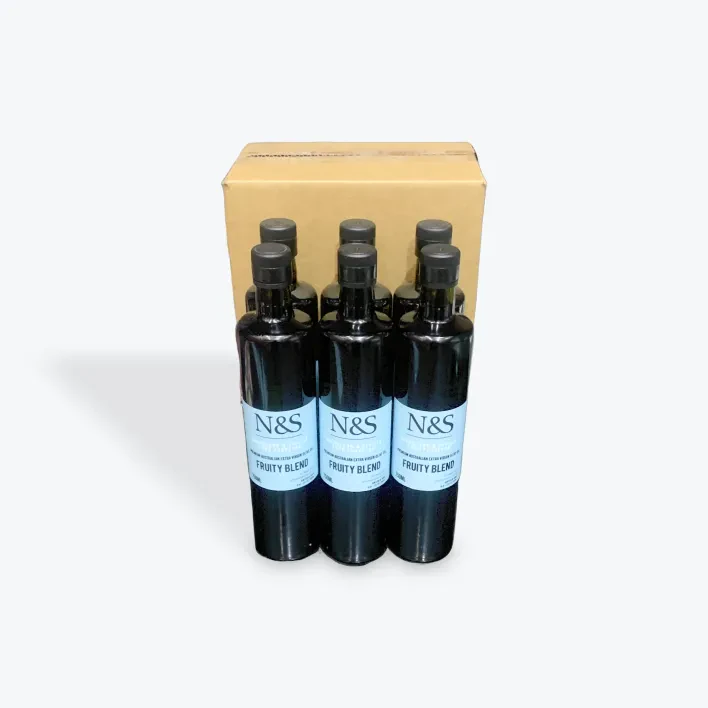 750ml Box of Six N&S Fruity Extra Virgin Olive Oil