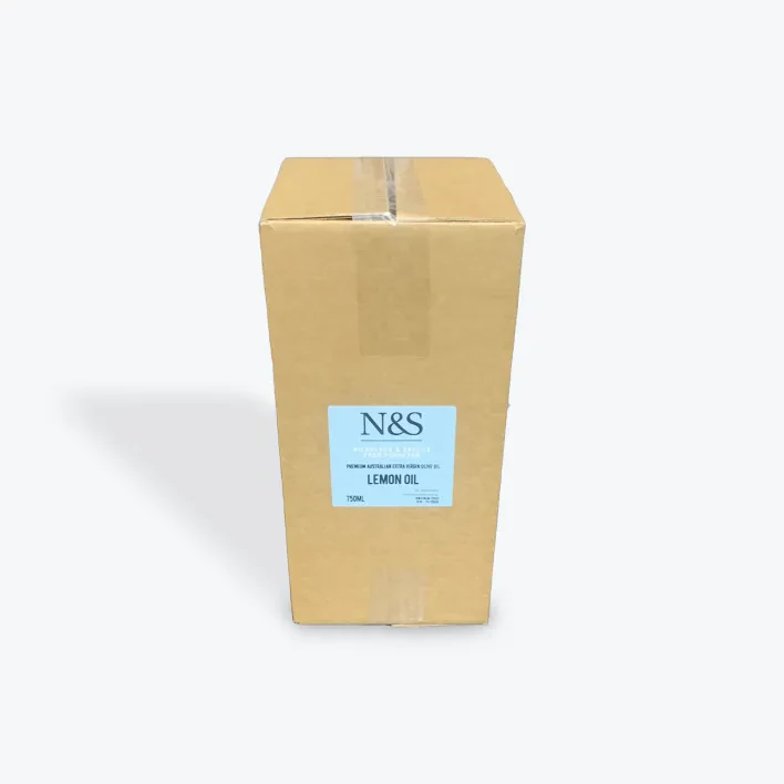 750ml Box of Six N&S Lemon Extra Virgin Olive Oil