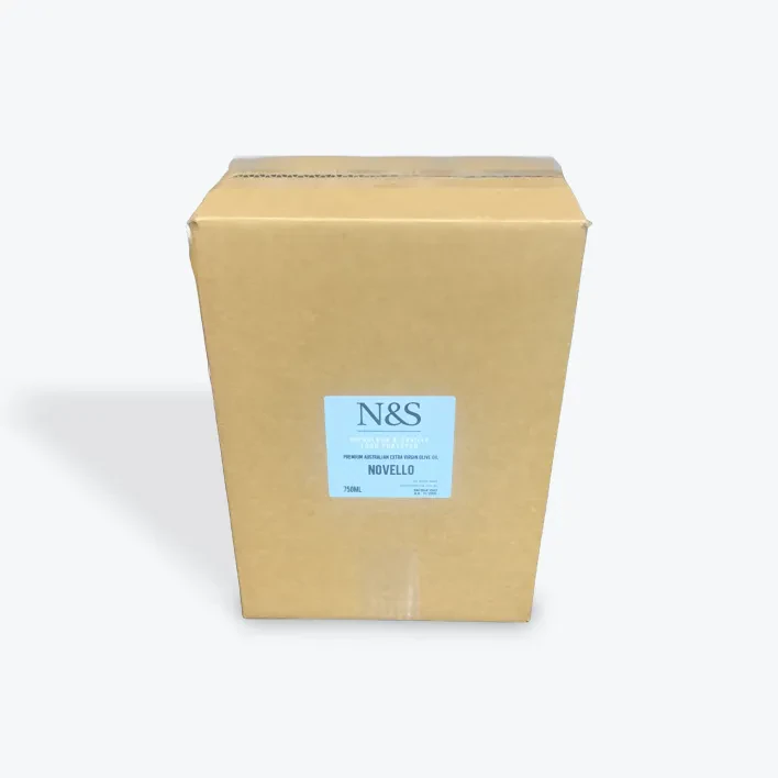750ml Box of Six N&S Novello Extra Virgin Olive Oil