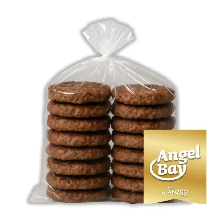 150g Angus Beef Burger Patties Angel Bay 55 per Box (Frozen)