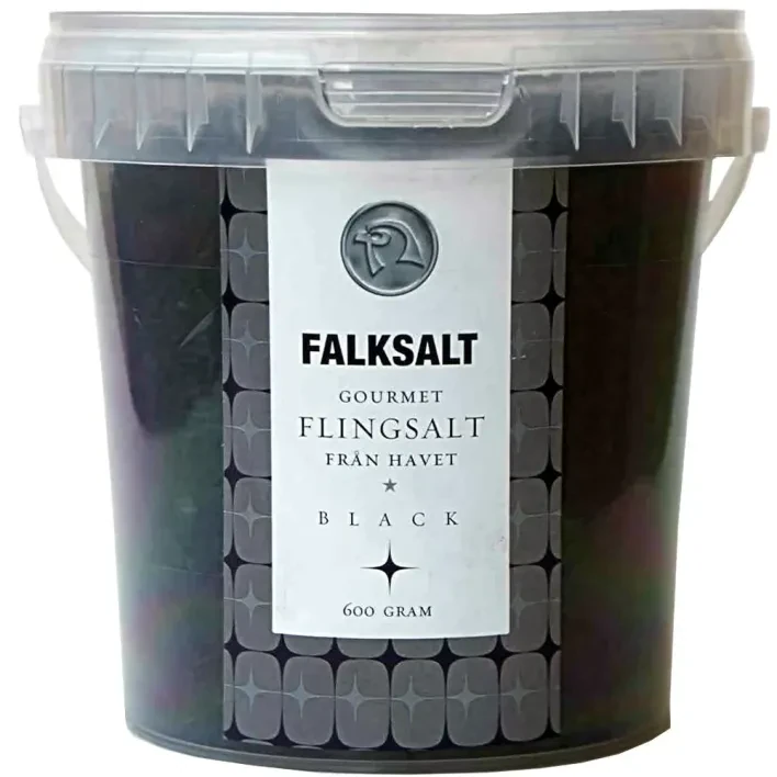 600g Falksalt Salt Black Flakes