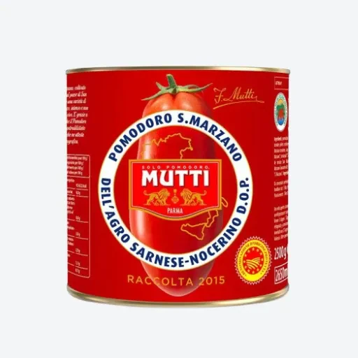 2.5kg Tomato Whole Peeled San Marz Mutti