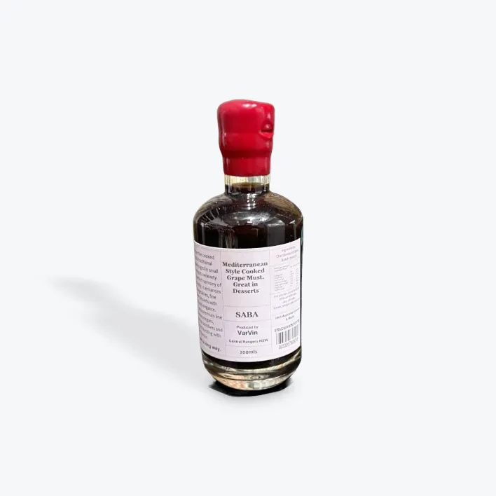 200ml Saba Mediterranean Style Cooked Grape Must VarVin Vinegar