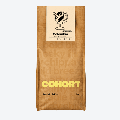 1kg Cohort Coffee Roasters Beans)- Single Origin / Colombia