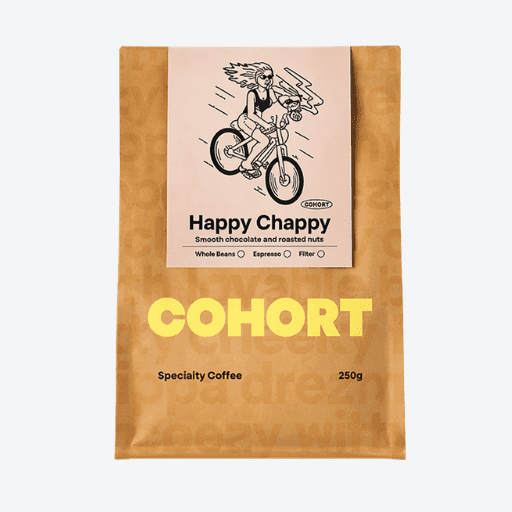250g Cohort Coffee Roasters Beans - Happy Chappy