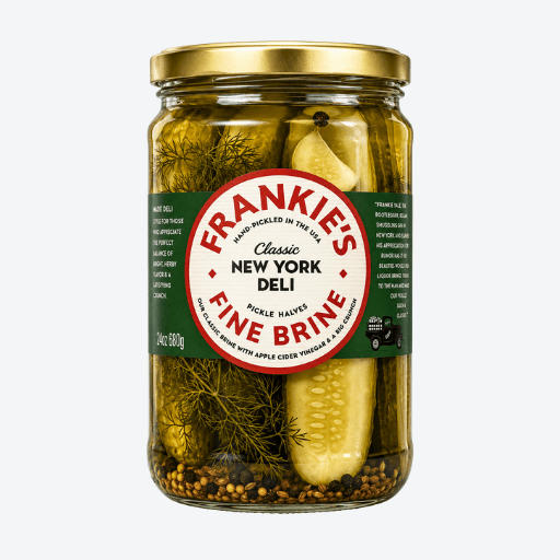 680g Frankies Fine Brine NYC Deli Pickle