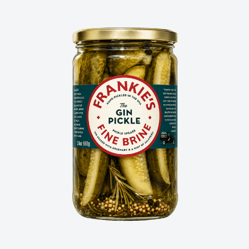680g Frankies Fine Brine Gin Pickle