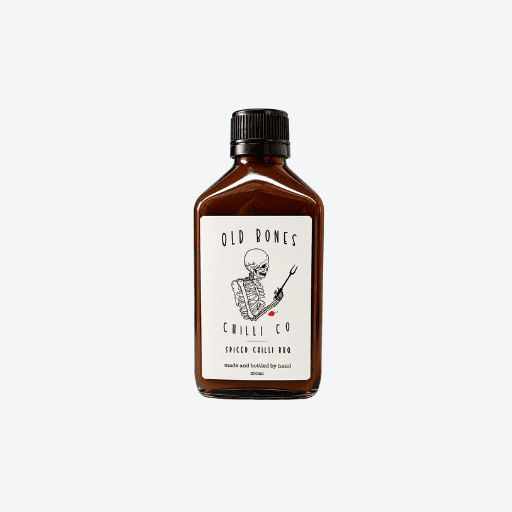200ml Spiced Chili BBQ Sauce Old Bones Chili Co
