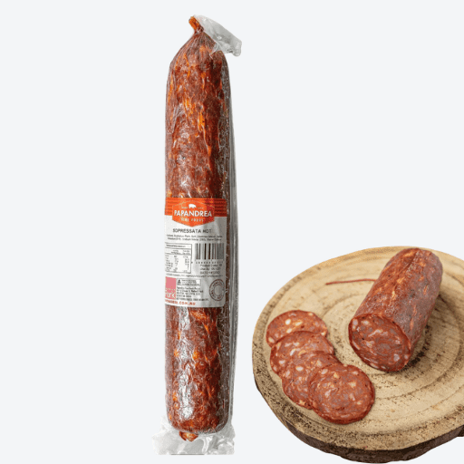 1.5kg Salami Sopressata Hot - Pizza Pack, Sliced