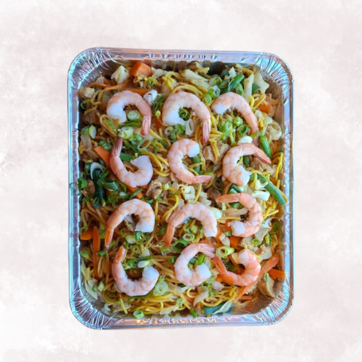 Pancit Canton Guisado (w Pork & Prawn)