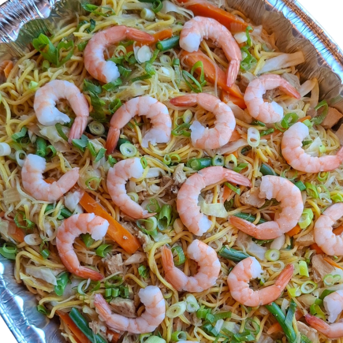 Mixed Pancit Guisado (w Pork & Prawn)
