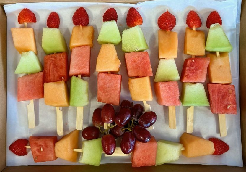 Fresh Seasonal Fruit Skewers