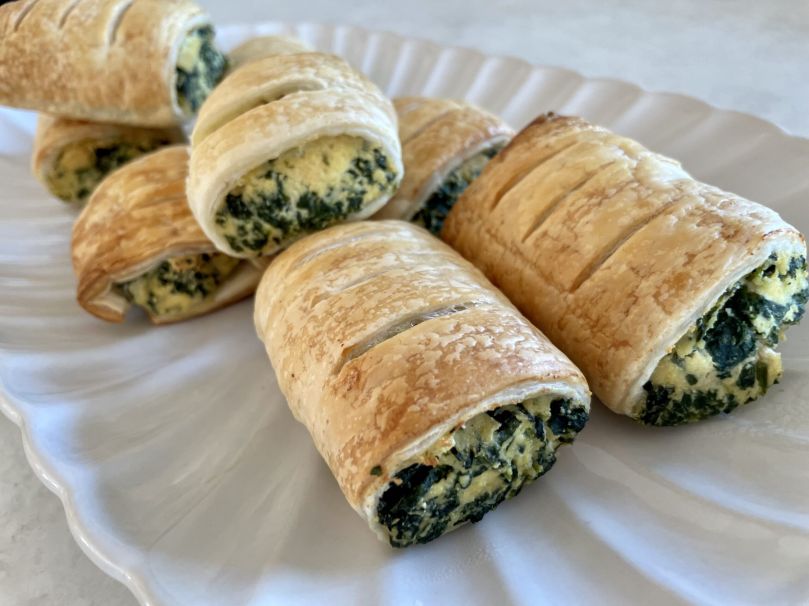 Spinach and Ricotta Rolls - Gluten Free