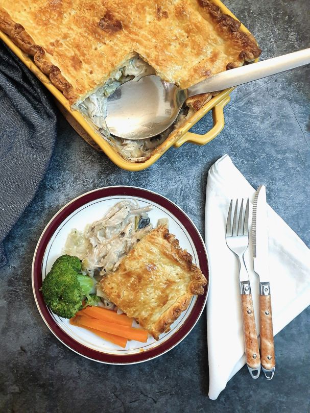 Chicken & Leek Pie