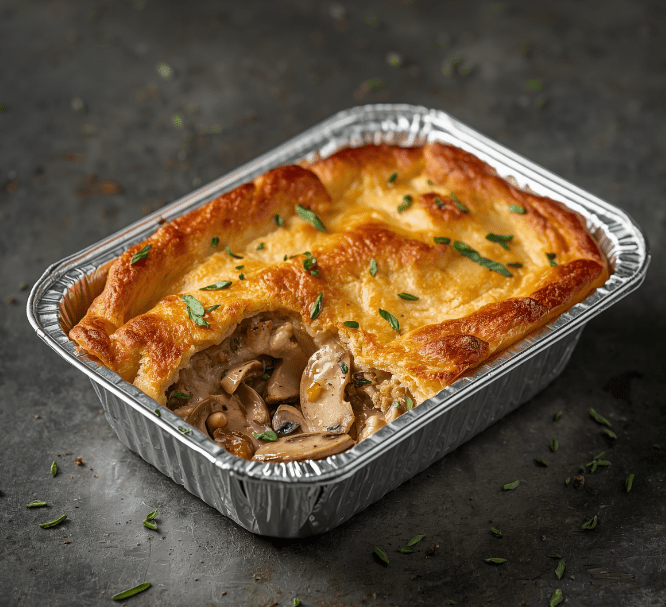 Chicken, Mushroom & Tarragon Pie - Individual Pack