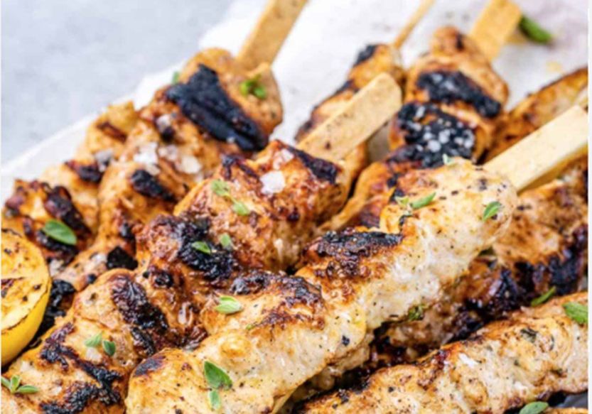 Lemon & Pepper Chicken Skewers (2pp)