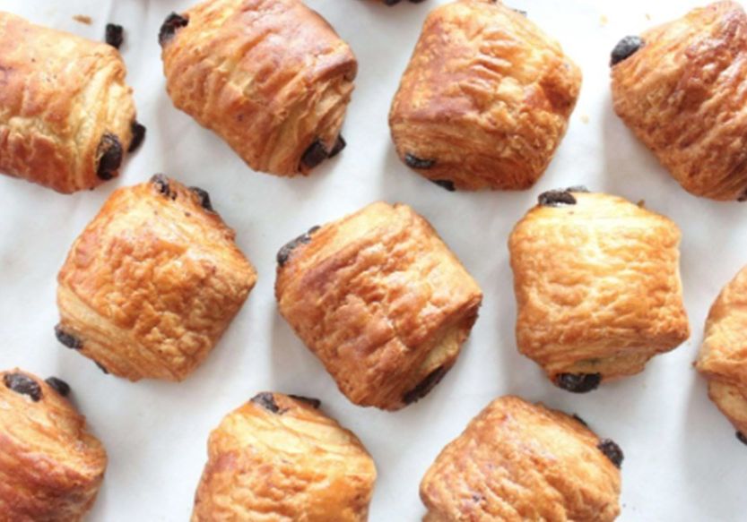 Mini Chocolate Croissants