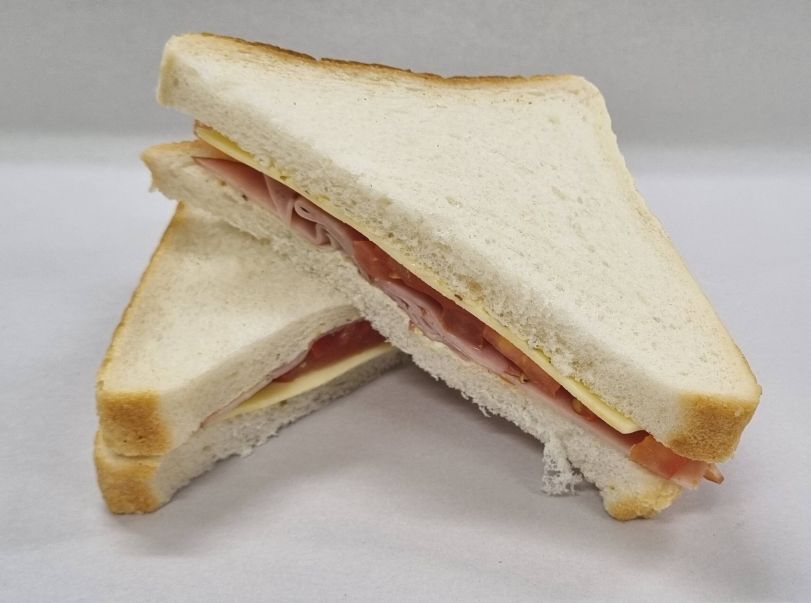 BNGS - Box Sandwich - Ham, Cheese & Tomato on White