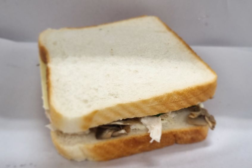 BNGS - Toastie - Chicken & Mushroom on White
