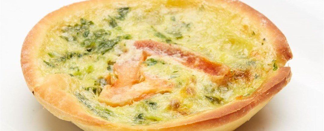 Gluten Free Mini Spinach Quiche - GF