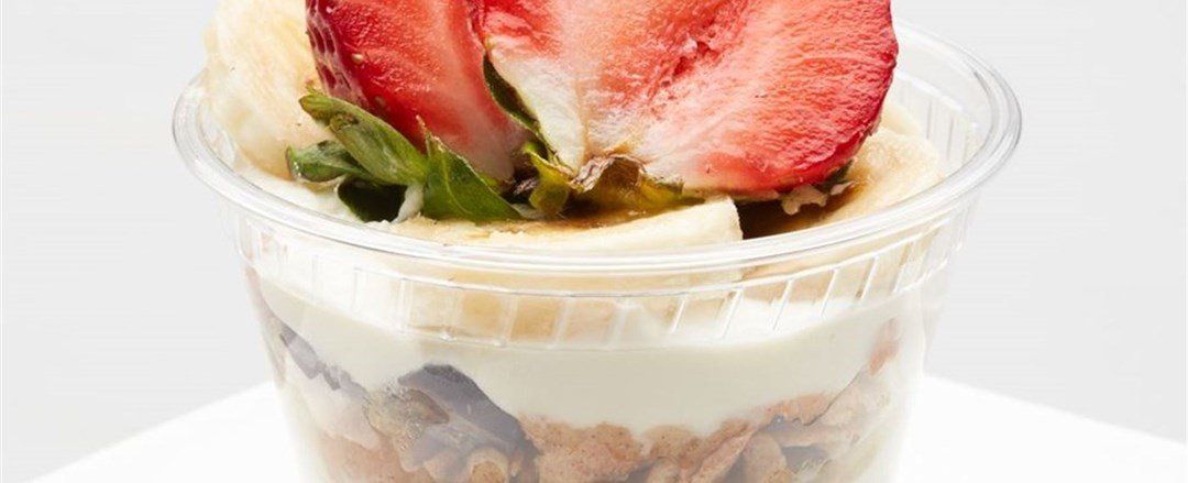 Gluten Free Muesli GF with Gluten free Mini Breakfast Wrap