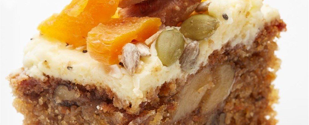 Mini Carrot Cake Slice