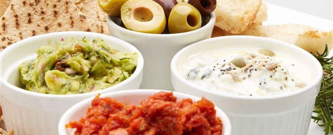 Sapore Platter of House Made Dips x 3