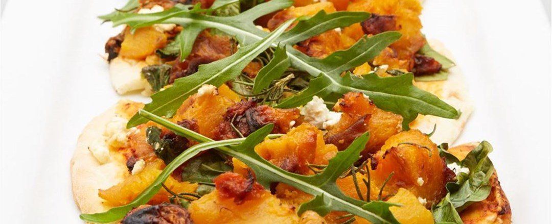 Sapore Roast Pumpkin, Wilted Spinach, Fetta & Rosemary Pizza