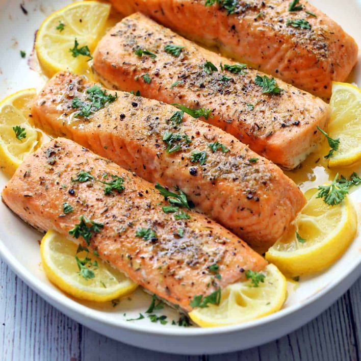 Sapore Petit Oven Baked Salmon Fillets with Dill and Lemon GF