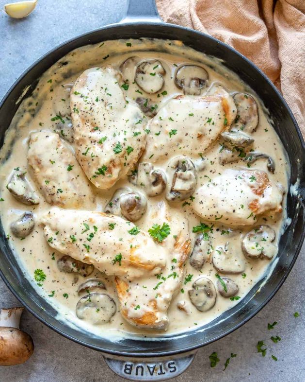 Creamy Mushroom Chicken Breast