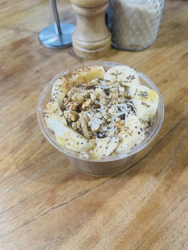 Healthy Choc Banana Smoothie Bowl (GF, DF, VEGAN)