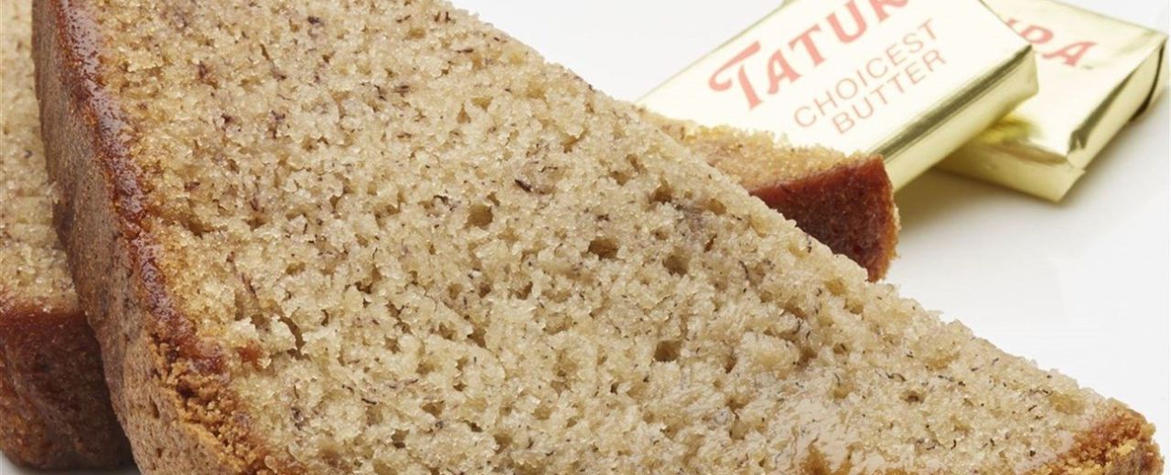 Banana Bread with butter