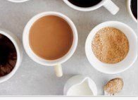 Ripe filter coffee, Dimah tea selection, pump pots