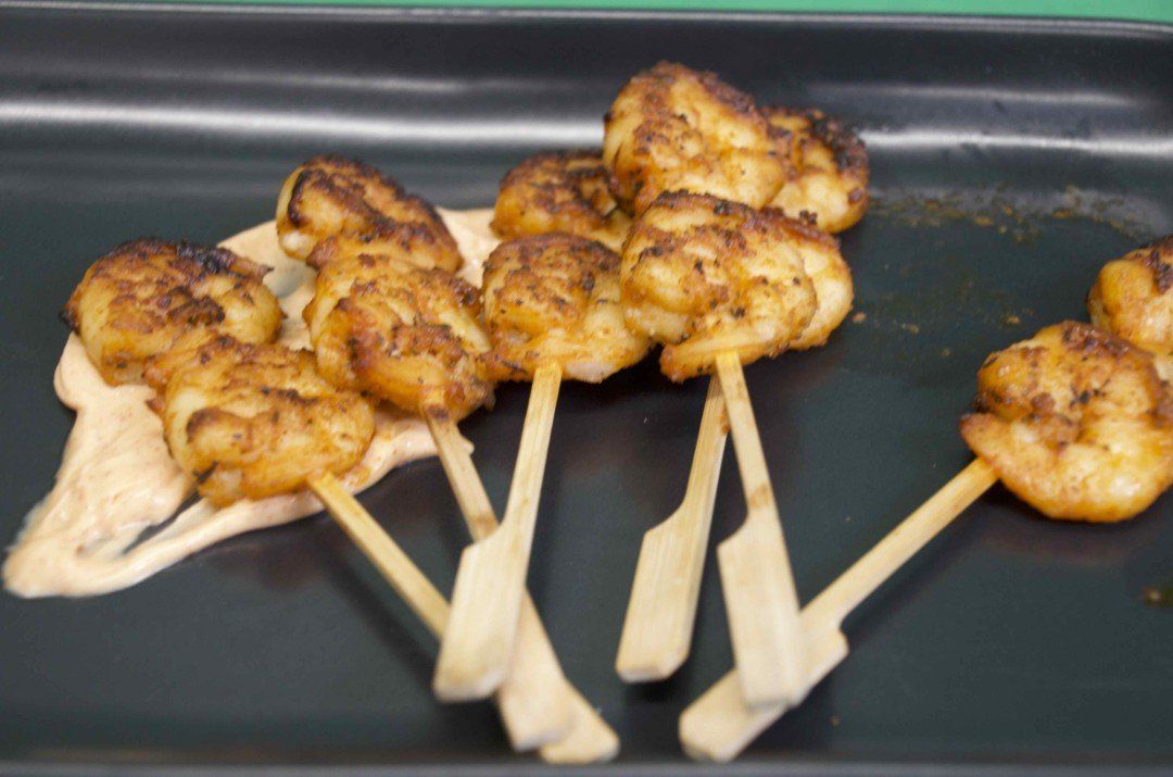6 Canapé items