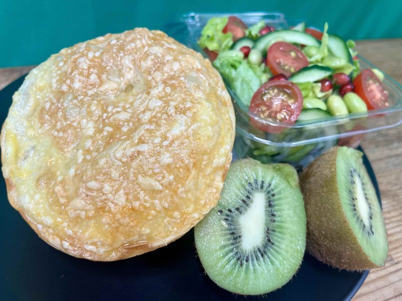Lunch menu 5 - Home made pie and salad