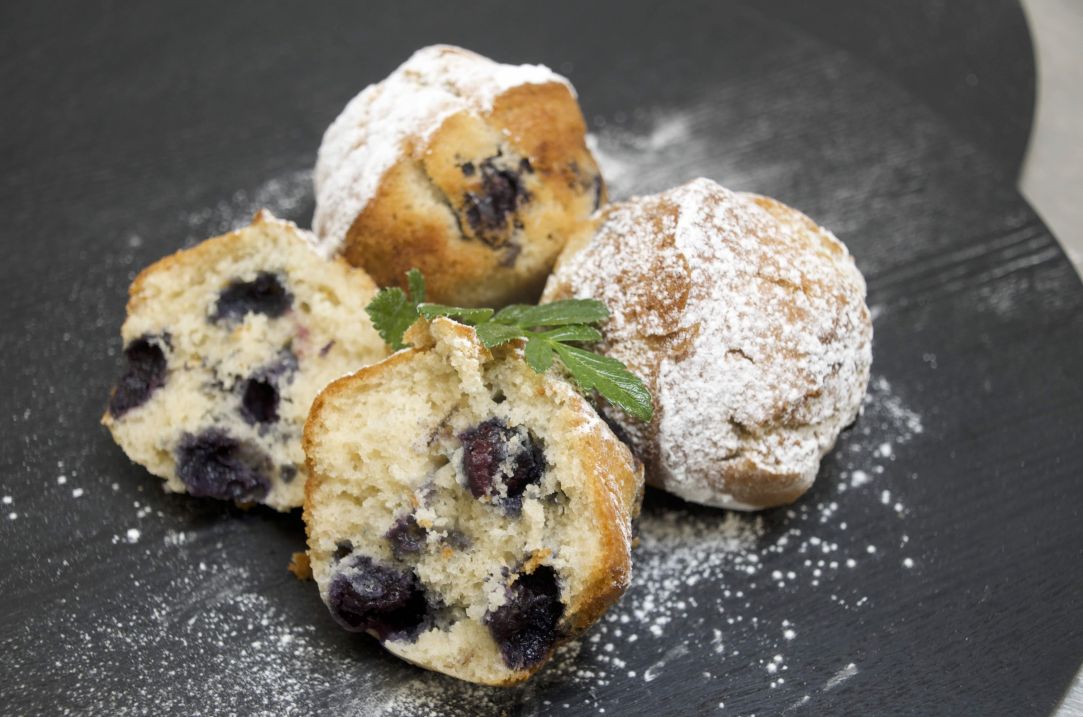 Blueberry muffins