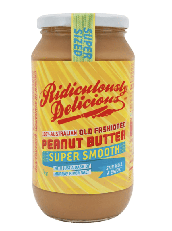 Ridiculously Good Peanut Butter - Super Smooth (1kg Jar)