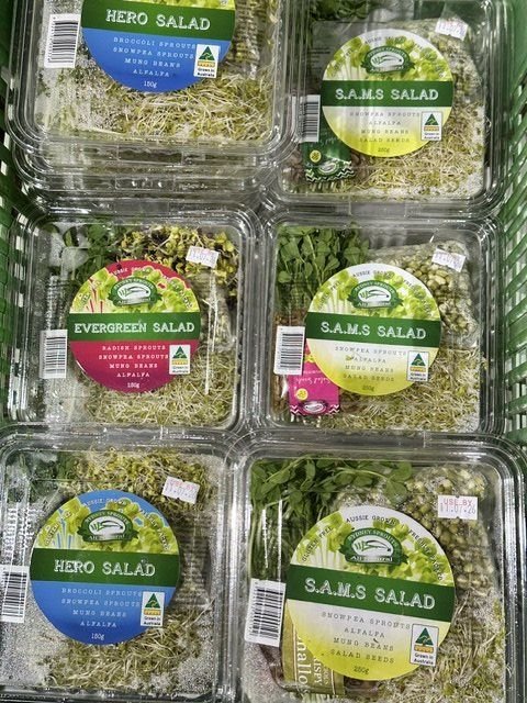 Sprout Salad Mix (Punnet) - Various Please Select from drop down 