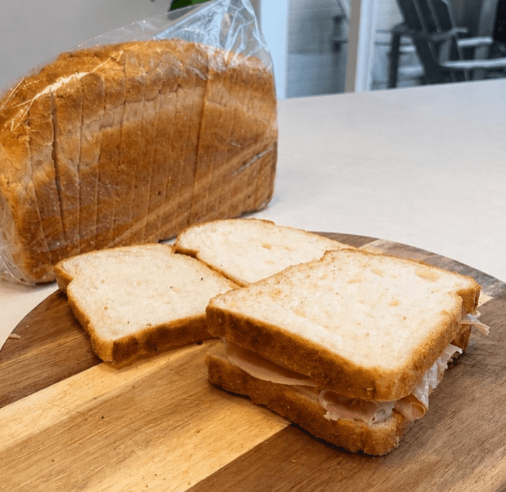 Square Sandwich White Loaf 