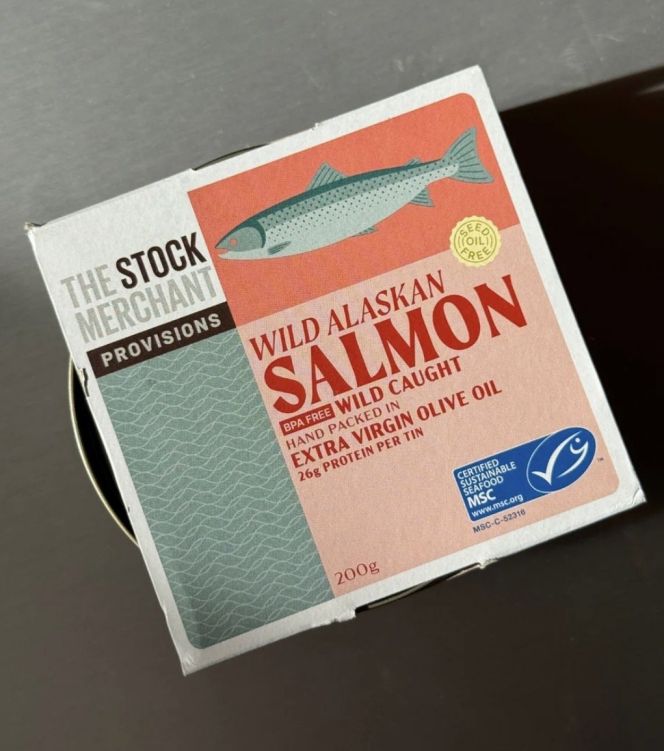 The Stock Merchant - Wild Alaskan Salmon in EVOO (200g)