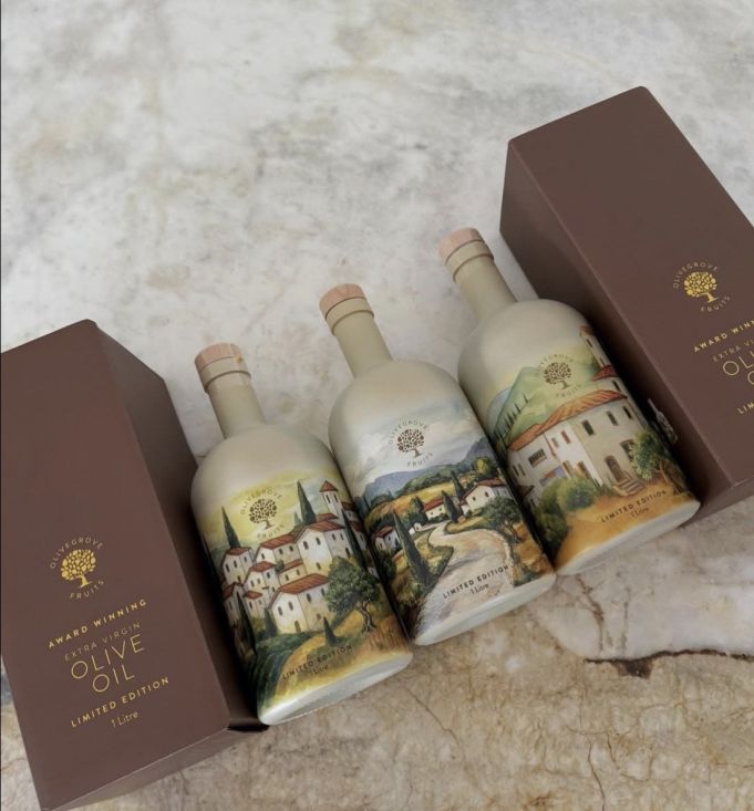Olive Grove Extra Virgin Olive Oil - Limited Edition with Gifting Box (1 Litre Bottle)