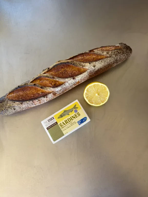 The Stock Merchant - Sardines in Organic EVOO (120g)