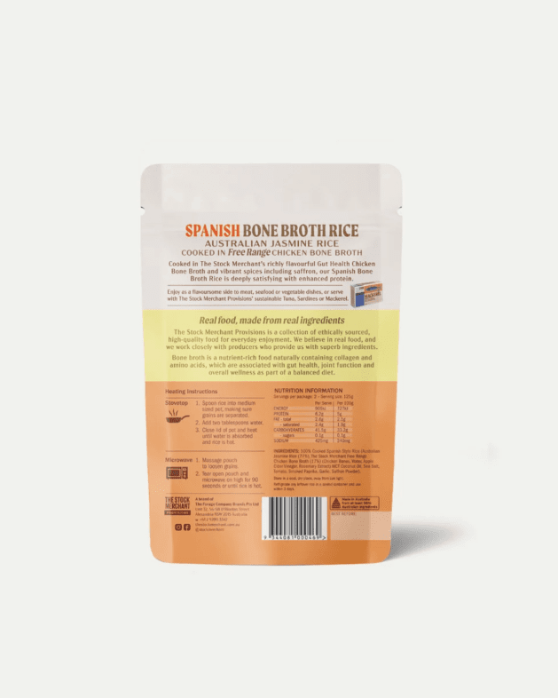The Stock Merchant - Spanish Bone Broth Rice (125g)