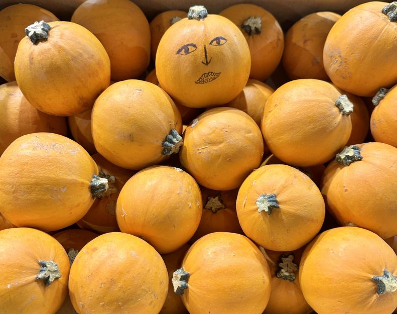 Mini Halloween decorating Pumpkin