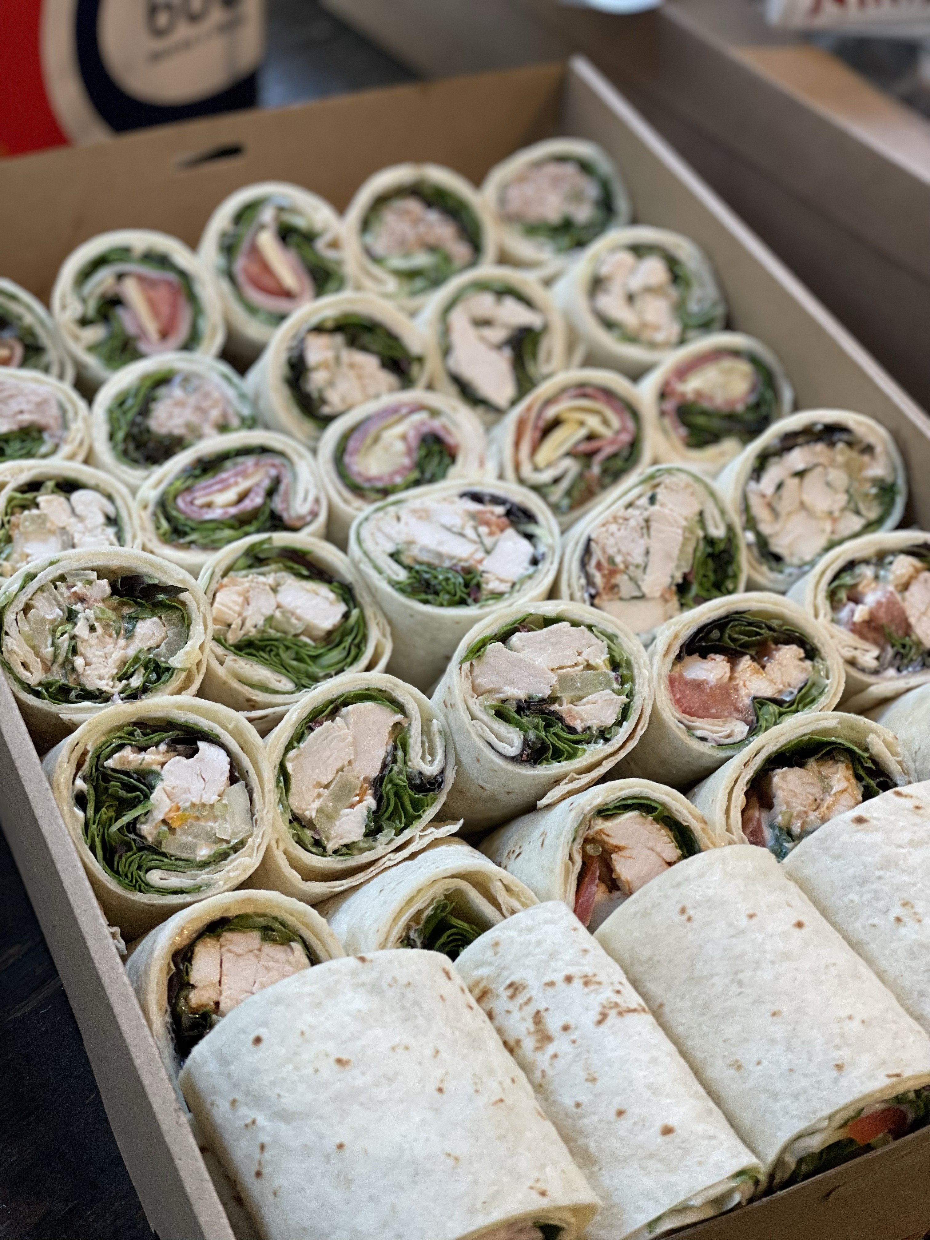 Mixed wraps selection