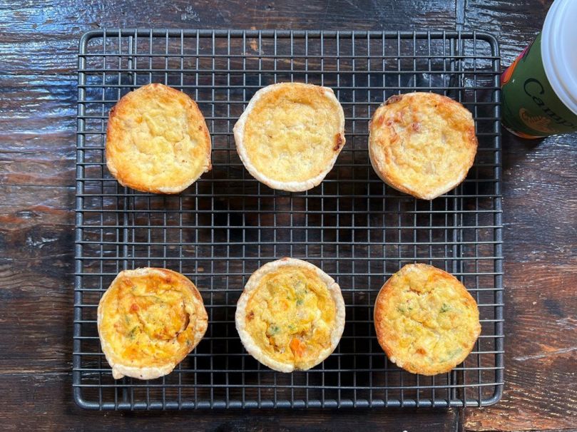 Cocktail quiches