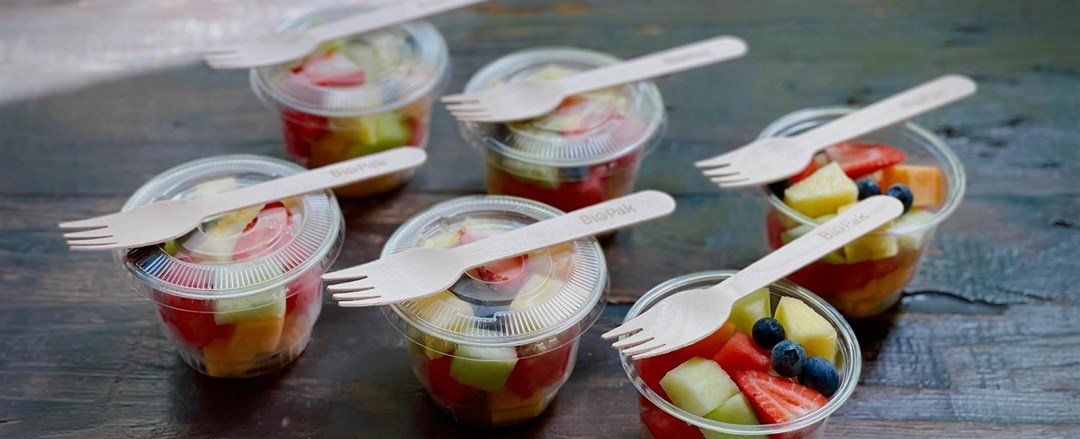 Mini fruit salad cup